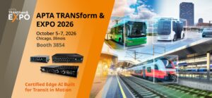 SINTRONES Demonstrates Real-Time Edge AI for Public Transit Safety and Situational Awareness at APTA EXPO 2026
